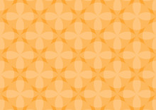 Abstract Circles Orange Pattern Background