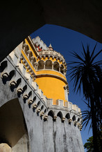 Pena Palace In Syntra, Portugal