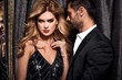 © ASjack - Sexy elegant couple. Beautiful woman near the man.