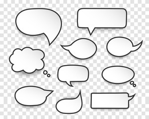 Wall Mural - Speech Bubbles