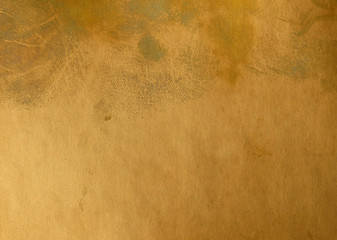 Wall Mural - grunge old gold paper texture