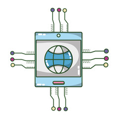 technology computing cartoon
