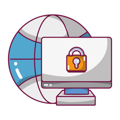 technology computing cartoon