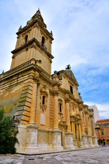 Wall Mural - The Cathedral of San Giovanni Battista Ragusa Sicily Italy