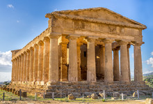 Valley Of Temples In Agrigento, Sicily