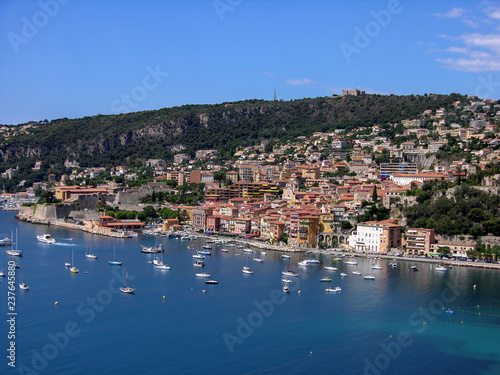 Fotografie, Tablou city of Plage de la Mariniere french riviera