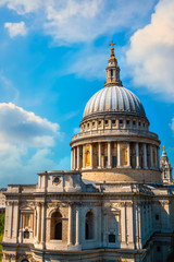 Canvas Print - St Paul's Cathedral in London, UK