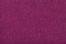 Dark Purple Matt Suede Fabric Closeup. Velvet Texture Of Felt.