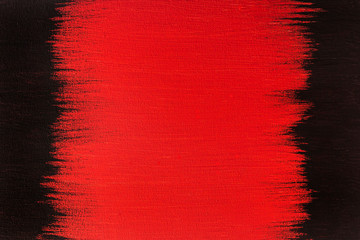 Red and black paint background