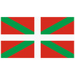 Basque Country flag, region of Spain. Spanish province flag.