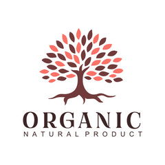 Fototapete - Tree of Life logo design inspiration