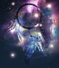 Cosmic Dreamcatcher Design