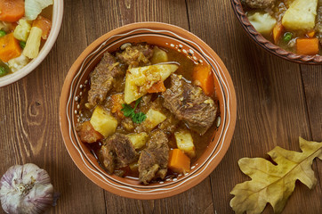 Canvas Print - Irish Lamb and Turnip Stew