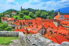The Town Of Kamnik, Slovenia