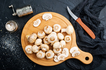 Canvas Print - Champignons