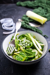 Canvas Print - ingredients for salad