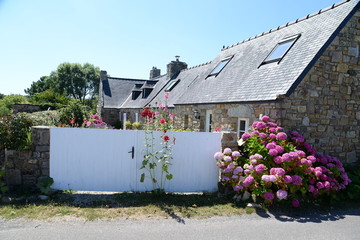 Poster - Haus in der Bretagne