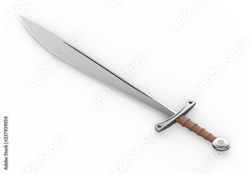 Falchion Sword Stock Illustration Adobe Stock