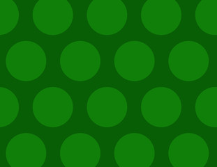 Canvas Print - Green Circle Background