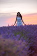 © .shock - woman portrait in lavender flower fiel