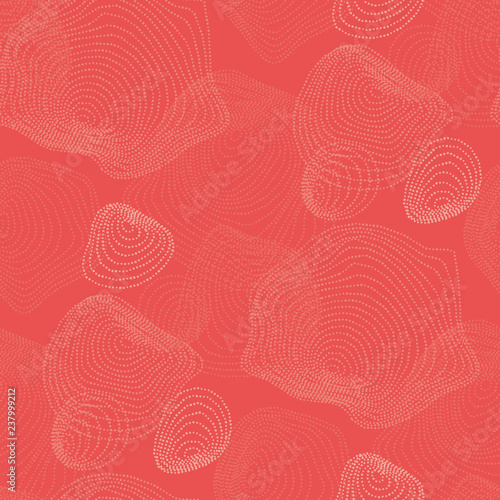 Сoral pink color abstract b...