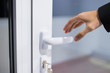 © carballo - hand opening the door