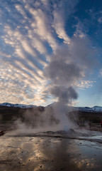 El Tatio Geyser details in San Pedro de Atacama‎