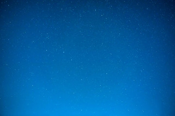Wall Mural - Dark blue night sky with many stars, galaxy background