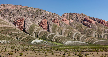 Wall Mural - colorful mountains in Argentina 