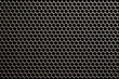 Plastic grille background. Grid of audio amplifier.
