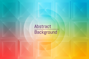 Wall Mural - Geometric Abstract Background wallpaper or cover page and decoration vector eps10