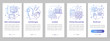 © IMG visuals icons - After school education onboarding mobile app page screen with li