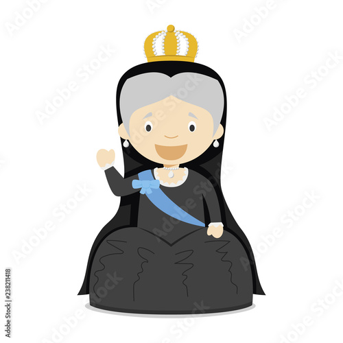 Cuadros en Lienzo British Victorian Age cartoon character