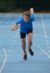 portrait adolescent sport