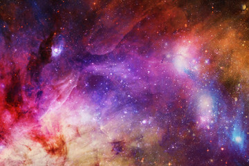 Wall Mural - abstract artistic multicolored smooth beautiful galaxy background
