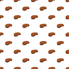 Sticker - Bbq Steak pattern seamless vector repeat for any web design