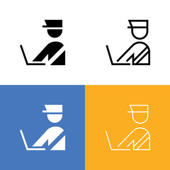 Poster - Security Checkpoint Icon Set