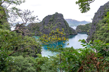 Wall Mural - Best tour spot Kayangan Lake in Coron, Palawan