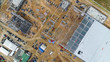 © bannafarsai - Aerial view of construction site