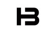 HB letter logo vector