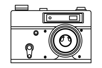 Sticker - travel photographic camera