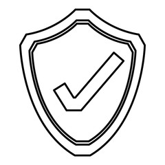 Sticker - computer protection icon