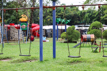 Playground swings