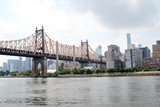 Fototapeta Nowy Jork - Blick auf Manhattan von Queens