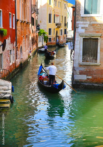 Gondolas in Venice, Italy © denys_kuvaiev