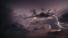 Thunderstorm Storm Lightnings Sky Free Stock Photo - Public Domain Pictures