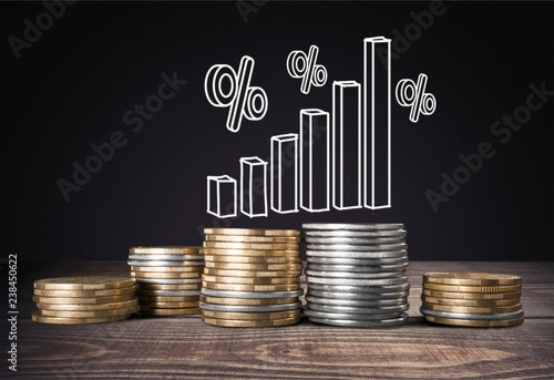 Fotografía Interest rate up fed chart mortgage business