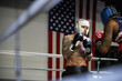 © Cavan Images - Boxers fighting in boxing ring