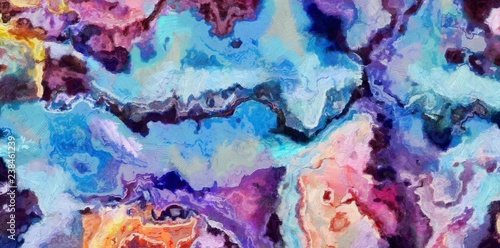 Grunge Texture Dirty Background Abstract Painting On Canvas
