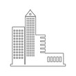 © rashadaliyev - high-rise buildings icon. Element of cyber security for mobile concept and web apps icon. Thin line icon for website design and development, app development